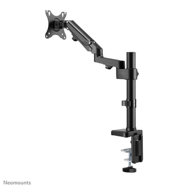 Neomounts fra Newstar DS70-750BL1 Skærmbordsmontering 43,2 cm (17) - 68,6 cm (27) Vip og drej, Højdejusterbar, Roterbar