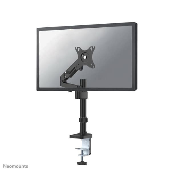 Neomounts fra Newstar DS70-750BL1 Skærmbordsmontering 43,2 cm (17) - 68,6 cm (27) Vip og drej, Højdejusterbar, Roterbar Sort