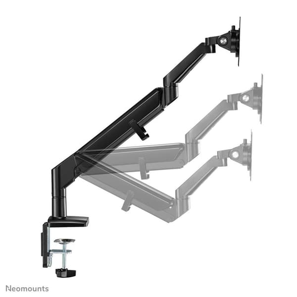 Neomounts DS70-810BL1 full motion monitorarm 17-32" - gasfjeder - pladsbesparende design - sort