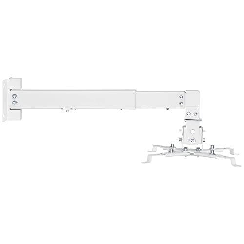 SpeaKa Professional SP-PWM-101 projektor vægmontering Roterbar vægafstand (maks.): 600 mm Hvid (SP-10533060)