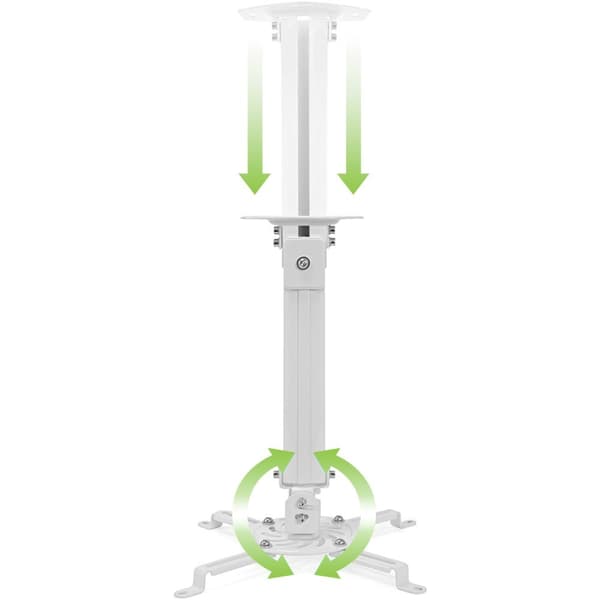 Techly Projektor Loftstøtte forlængelse 545-900 mm Sølv ICA-PM 18M