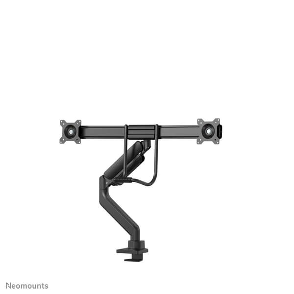 Neomounts DS75-450BL2 - Fullt rörlig bordsmontering för två 17-32" skärmar - Svart