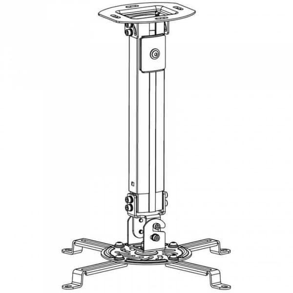 Techly ICA-PM 18M, tak, 13,5 kg, 90 cm, 545 - 900 mm, 360°, -15 - 15°