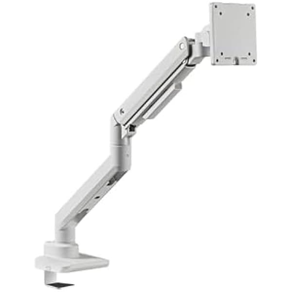 Utrusta 650181 Heavy Duty skrivbordsfäste för 17 till 49 tums bildskärmar, vit Vit