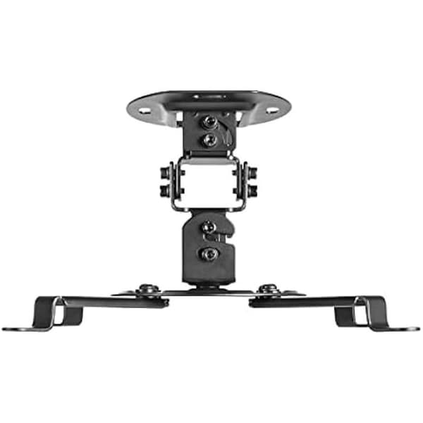 AISENS - CP03TSR-127 - Universal eco-swivel mount, inklusive takfäste för 13,5 kg PROJEKTOR, svart