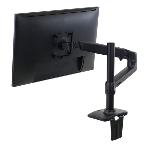 Ergotron LX monitorarm med hög pelare, skrivbordsfäste | skärmstorlek: 34" | matt svart