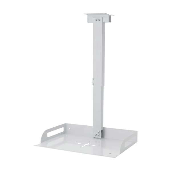 Universaali projektorin kiinnike, korkeussäädettävä 34-56 cm, kantavuus 14 kg,Valkoinen