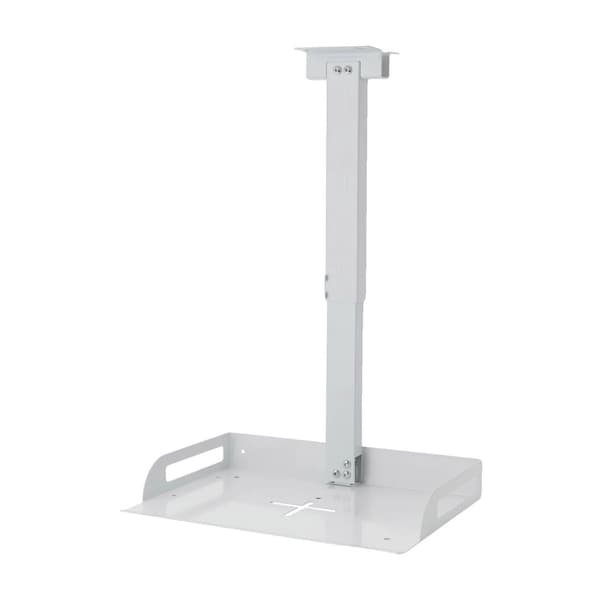 Universaali projektorin kiinnike, korkeussäädettävä 34-56 cm, kantavuus 14 kg,Valkoinen