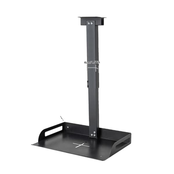 Universaali projektorin kiinnike, korkeussäädettävä 34-56 cm, kantavuus 14 kg,Musta
