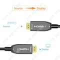 Miniatyrbild 3 av 4: TD® Fiberoptisk 8K HDMI-kabel High Definition Version 2.1 8K60Hz 4K120Hz TV-datorprojektor PS5-kabel 5 meter lång