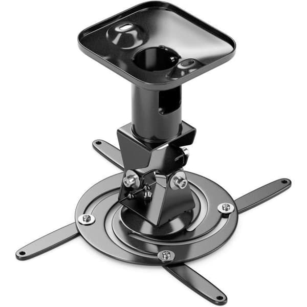 Takstöd - deleyCON - Universell - Rotation 360° - Max belastning 15kg - Svart