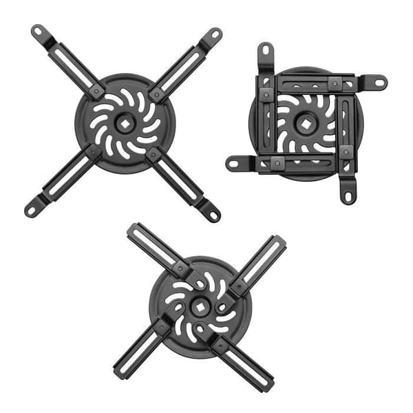 Stöd för kortdistans videoprojektor Väggfäste Kabelguide 360° rotation upp till 15kg