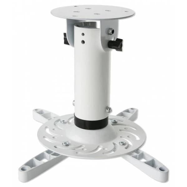 Techly ICA-PM 200WH takfäste för projektor - Kapacitet 15 kg - Rotation 360° - Lutning 0-30°