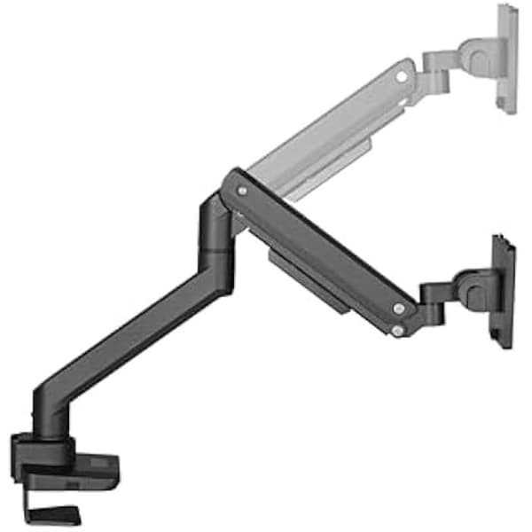 Utrusta 650180 Heavy Duty skrivbordsfäste för 17 till 49 tums bildskärmar, svart