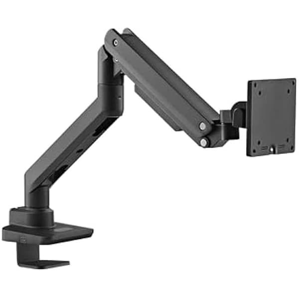 Utrusta 650180 Heavy Duty skrivbordsfäste för 17 till 49 tums bildskärmar, svart Svart