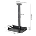 Miniatyrbillede 2 af 2: Universel Projektorophæng, Højdejusterbar 34-56 cm, Belastningsevne 14 kg,Sort