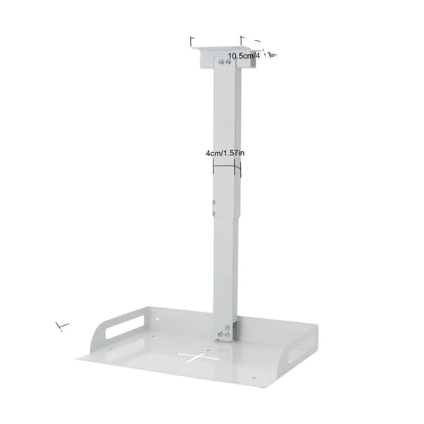 Universel Projektorophæng, Højdejusterbar 34-56 cm, Belastning 14 kg, Loftmontering,Sølv