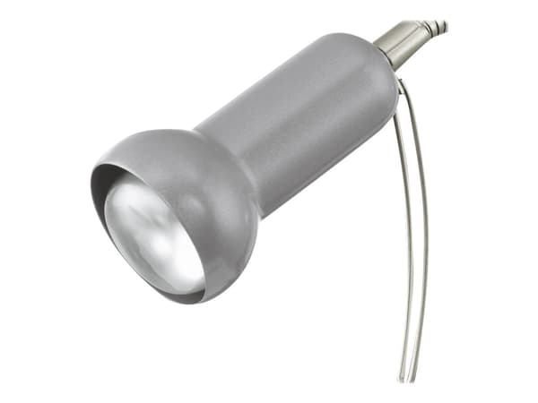 Eglo FABIO - Skrivebordslampe - 1 sokkel - klemmemonterbar - E14 - sølv