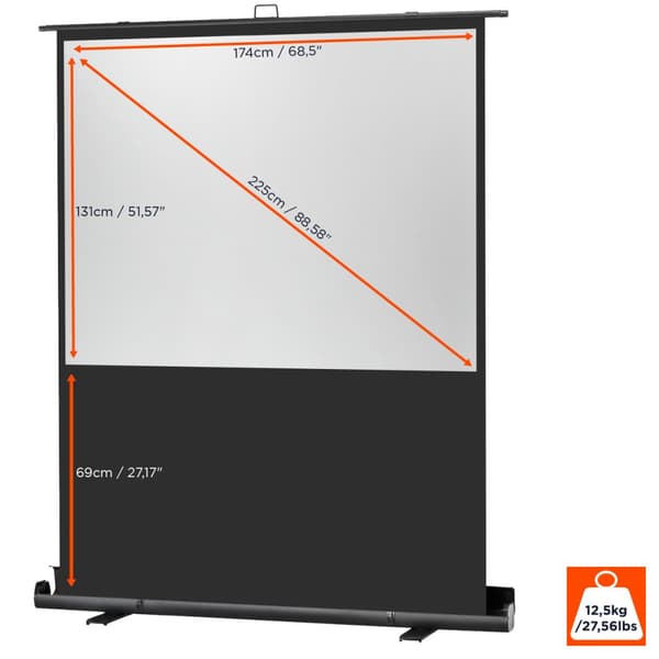 celexon projektorduk Ultramobil Plus Professional, 180 x 135 cm