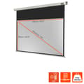 Miniatyrbild 2 av 2: celexon motordriven projektorduk Professional 300 x 169 cm, 130"