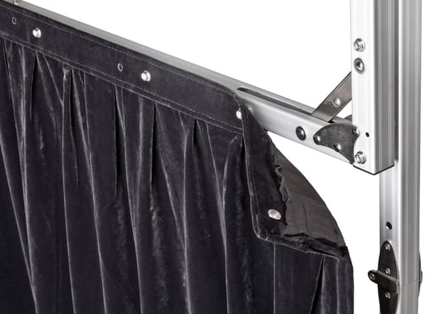 celexon 4-Piece Drape Surround for Folding Frame Mobile Expert - 244 x 183cm