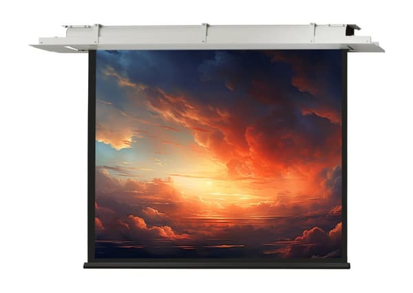 celexon Expert motordriven takinfälld projektorduk 300 x 225 cm, 147"