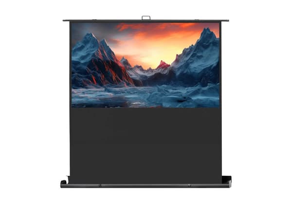 celexon projektorduk ultramobil Professional Plus, 200 x 113 cm Svart, Vit