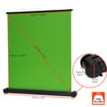 Miniatyrbild 2 av 2: celexon mobil projektorduk Green Screen 150 x 180cm