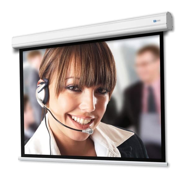DELUXX Professional Motorduk 16:10 Matt white Vision Pro 305 x 191 cm