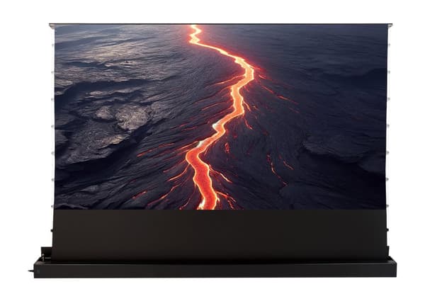 celexon UST hög kontrast golv sax skärm - HomeCinema Plus, 100" svart Svart, Vit