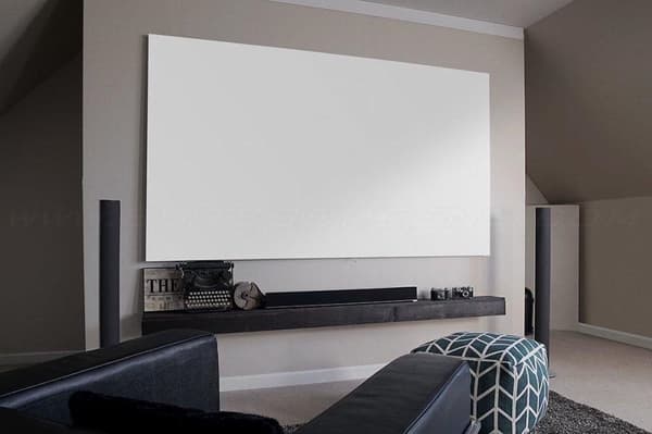 Elite Screens Aeon Series AR100WH2 - Näyttö - sopii seinäkiinnitykseen - 254 cm (100") - 16:9 - CineWhite - musta