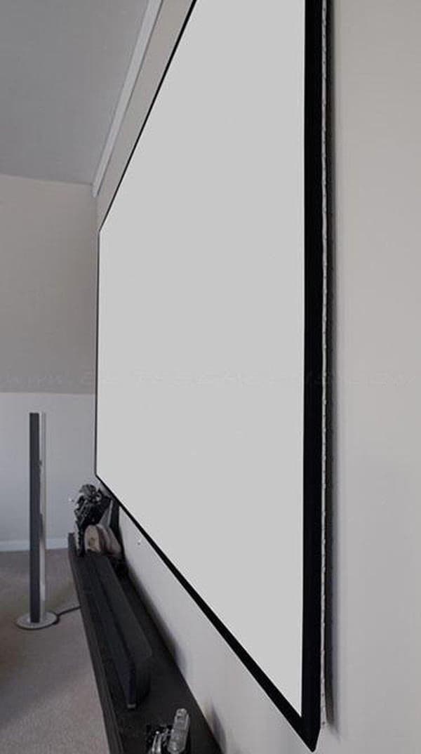 Elite Screens Aeon Series AR100WH2 - Näyttö - sopii seinäkiinnitykseen - 254 cm (100") - 16:9 - CineWhite - musta