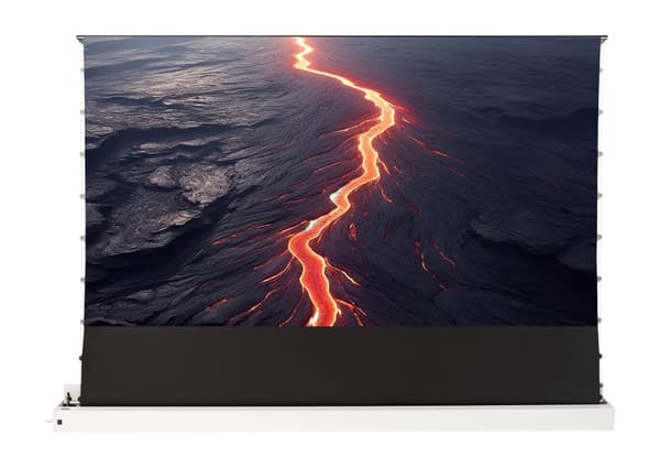 celexon UST hög kontrast golv sax skärm - HomeCinema Plus, 100" vit Svart, Vit