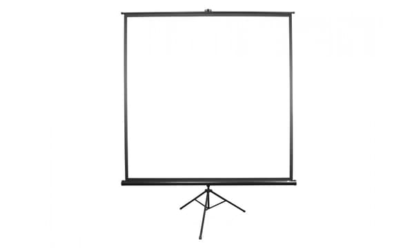 ELITE SCREENS plátno mobilní trojnožka 136" (345,4cm)/ 1:1/ 243,8×243,8cm/ gain 1.1/ case černý