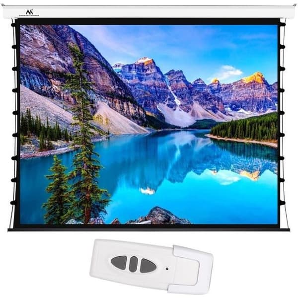 Elastisk elektrisk projektionsduk 100" 4:3, 16:9 200x150 cm Maclean Premium