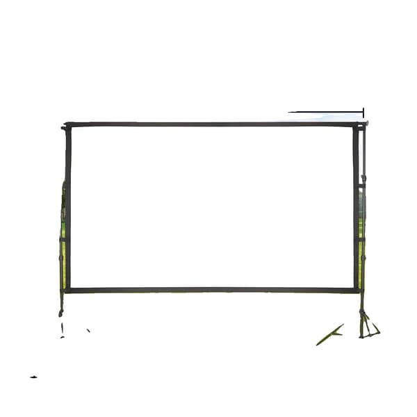 Bærbar Foldbar Biografskærm, Højkvalitets Muslin Materiale, Flere Størrelsesmuligheder,2,6x3,3M