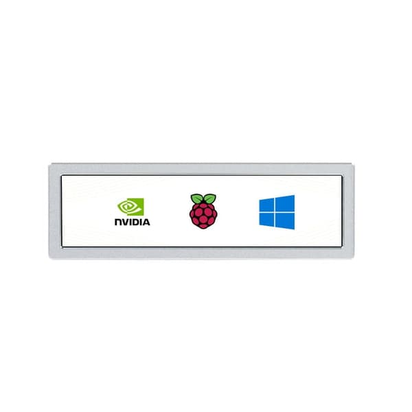 8,8 tommer 480×1920 HDMI IPS-sideskærm med hi-fi-højttalere