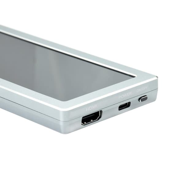 8,8 tommer 480×1920 HDMI IPS-sideskærm med hi-fi-højttalere