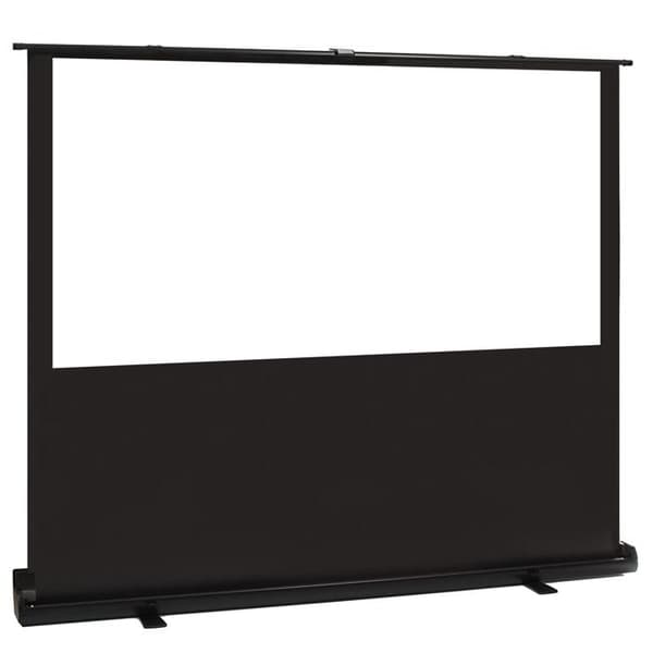 Maclean MC-212 bärbar kompakt golvprojektionsduk, 80" 16:10