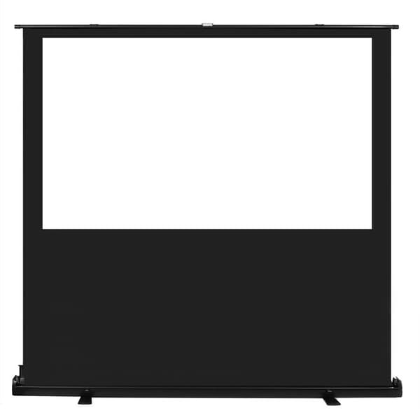 Maclean MC-212 bärbar kompakt golvprojektionsduk, 80" 16:10