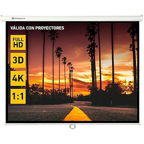 Phoenix Technologies PHPANTALLA-ELEC240 projektionsduk 3,43 m (135") 1:1 - Projektionsdukar (3,43 m (135"), 1:1)