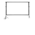 Miniatyrbillede 1 af 2: Udendørs skærmholder, justerbar højde op til 260 cm, understøtter 150-tommer skærm,2.6x3.3m