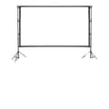 Miniatyrbillede 1 af 2: Projektor lærred, 100-tommer og 120-tommer størrelser, justerbar højde,2x2,3m