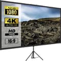 Miniatyrbild 1 av 4: VEVOR Stativprojektorduk, 4K HD-upplösning, Justerbar höjd,100 tum