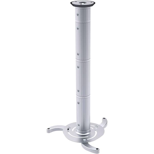 SpeaKa Professional Projector Projektor-takfäste Tiltbar, Vridbar Golv-/ takavstånd (max.): 106 cm Silver
