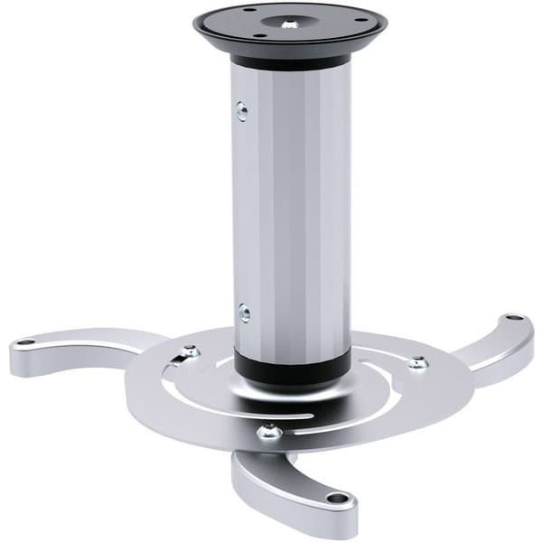 SpeaKa Professional Projector Projektor-takfäste Tiltbar, Vridbar Golv-/ takavstånd (max.): 20 cm Silver