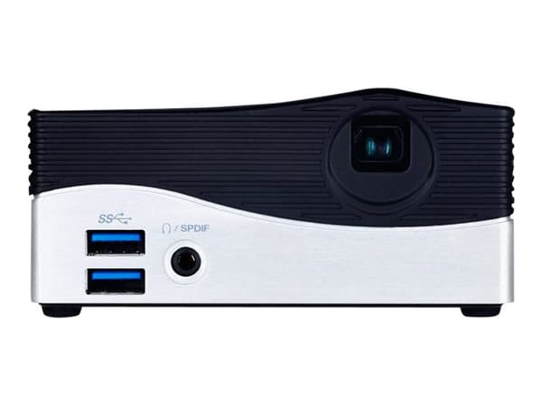 Gigabyte BRIX Projector GB-BXPi3-4010 (rev. 1.0) - Barebone - Ultra Compact PC Kit - 1 x Core i3 4010U / 1,7 GHz - RAM 0 GB - HD Graphics 4400 - GigE