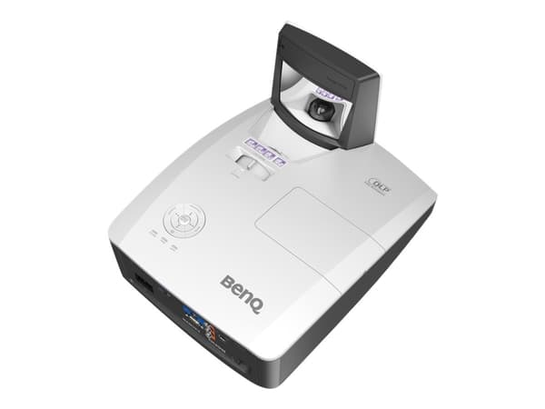 BenQ MW855UST+ - DLP-projektor - 3D - 3500 ANSI lumen - WXGA (1280 x 800) - 16:10 - 720p - objektiv med ultrakort kastavstånd