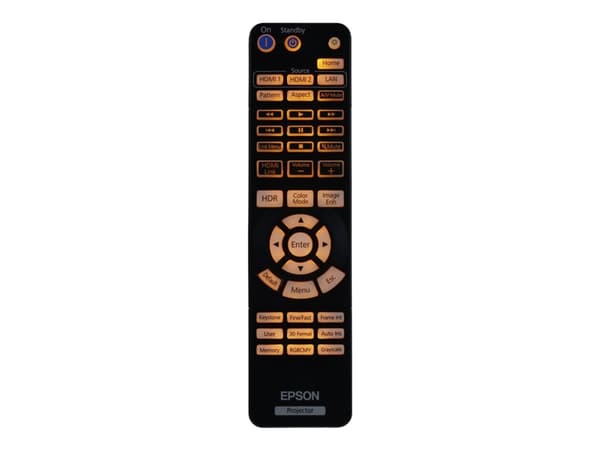 Epson EH-TW7100 - 3 LCD-projektor - 3D - 3000 lumen (hvit) - 3000 lumen (farge) - 3840 x 2160 (2 x 1920 x 1080) - 16:9 - 4K - hvit