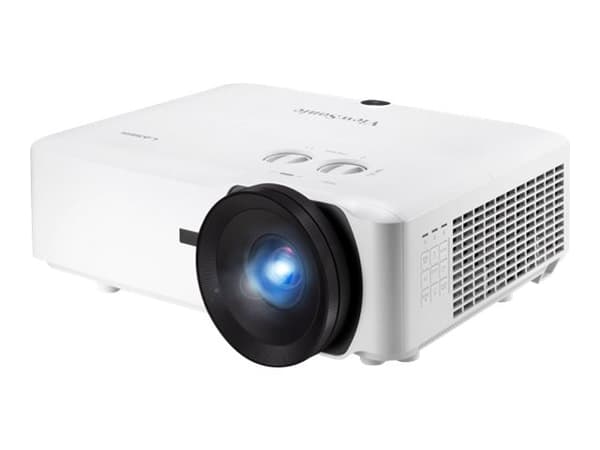 ViewSonic LS860WU - DLP-projektori - laser/fosfor - 5000 ANSI lumenia - WUXGA (1920 x 1200) - 16:10 - 1080p - zoom-objektiivi - LAN-verkkoyhteys Valkoinen